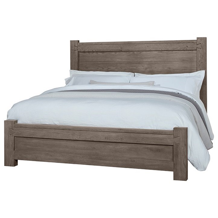 Vaughan Bassett Dovetail 751 Rustic King Low Profile Bed Mueller